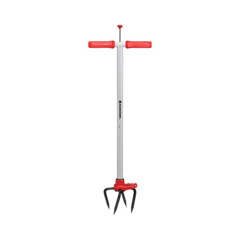 Corona ComfortGEL 4 Tine Steel Hand Tiller 6 in. Aluminum Handle