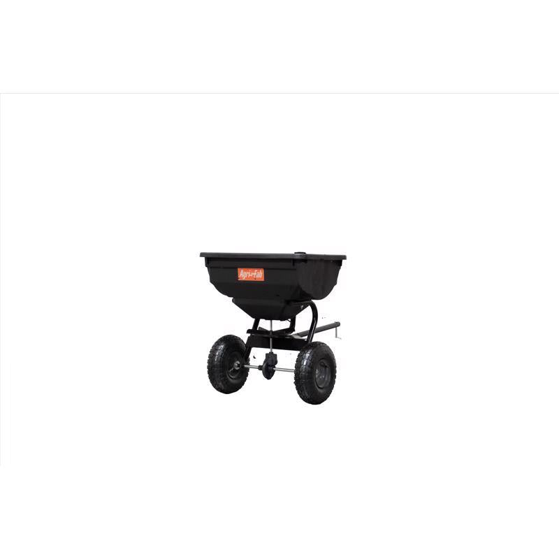 Agri-Fab 120 in. W Tow Behind Spreader For Fertilizer/Ice Melt/Seed 85 lb. cap.