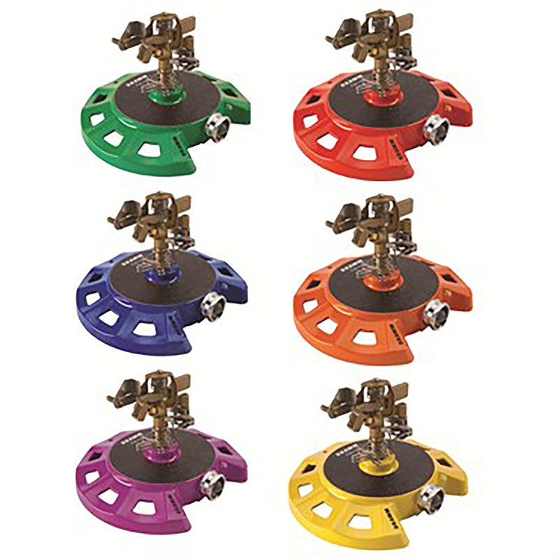 Dramm ColorStorm Metal Ring Base Impulse Sprinkler 5281 sq ft 1 pk (Pack of 6)