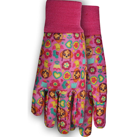 Midwest Quality Gloves Paw Patrol One Size Fits All Cotton/Polyester Blend Garden Multicolored Garde (Pack of 6)
