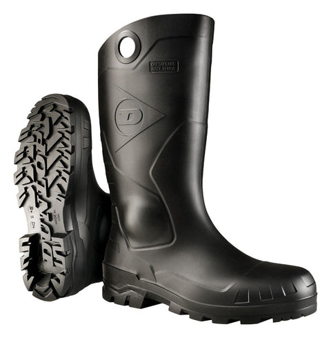Dunlop Chesapeake Waterproof Boots 12 US Black 1 pair Waterproof