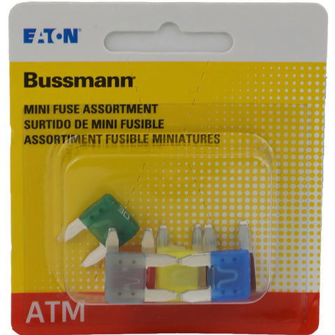 Bussmann 30 amps ATM Assorted Blade Fuse 8 pk (Pack of 5)