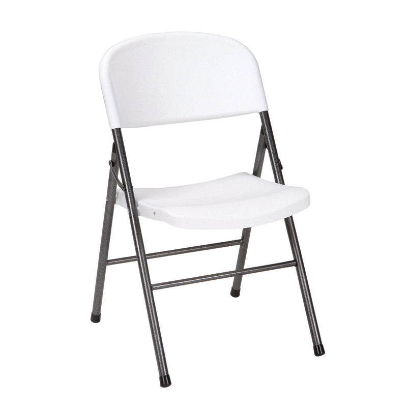 Cosco White Plastic Molded Resin Chair (Pack of 4)