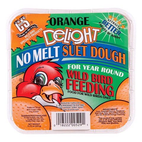 C&S Products Orange Delight Wild Bird Food 11.75 oz (Pack of 12)
