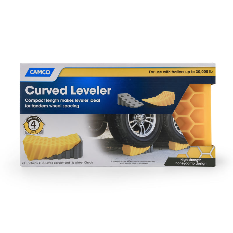 Camco 30000 lb Para espaciado de ruedas tándem de nivelador curvo sin modificación 1 paquete