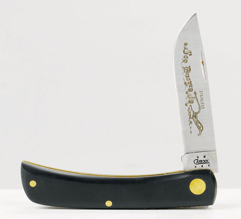 Case Sod Buster Jr Black Stainless Steel 3-4 in. Pocket Knife