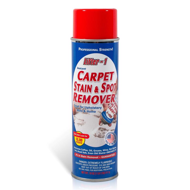 Lifter-1 Quitamanchas para Alfombras Sin Fragancia Líquido 18 oz