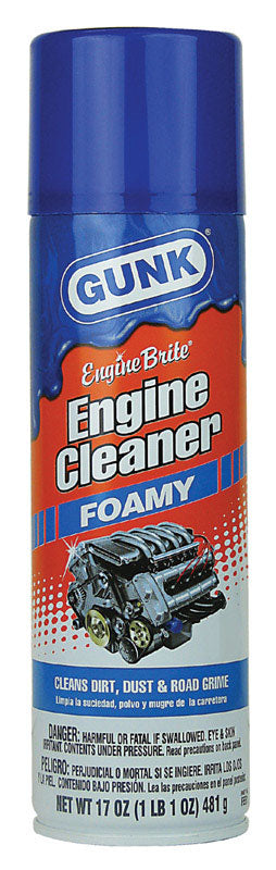 Gunk Engine Brite No Scent Cleaner and Degreaser 17 oz Spray (Pack of 6)