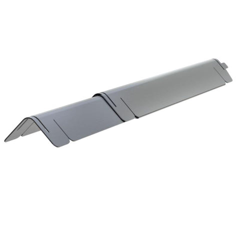 Deflector de calor de acero inoxidable para parrilla Charbroil, 12,5 pulg. de largo x 2 pulg. de ancho, universal