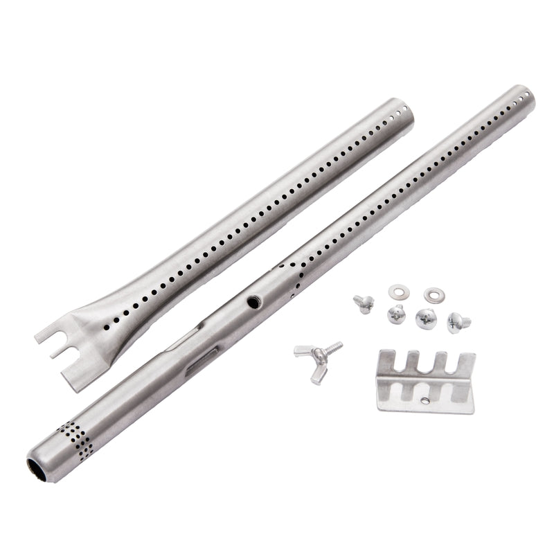 Electrodo tubular de acero inoxidable para quemador Charbroil, 2,13 pulg. de largo x 1,26 pulg. de ancho