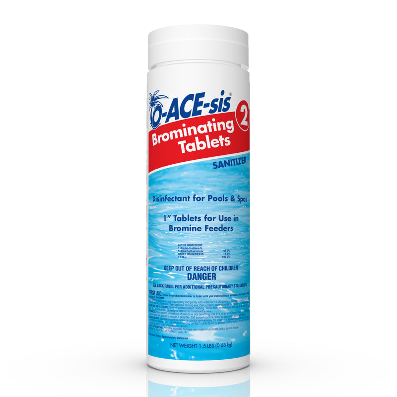 O-ACE-sis Tablet Brominating Chemicals 1.5 lb (Pack of 12)