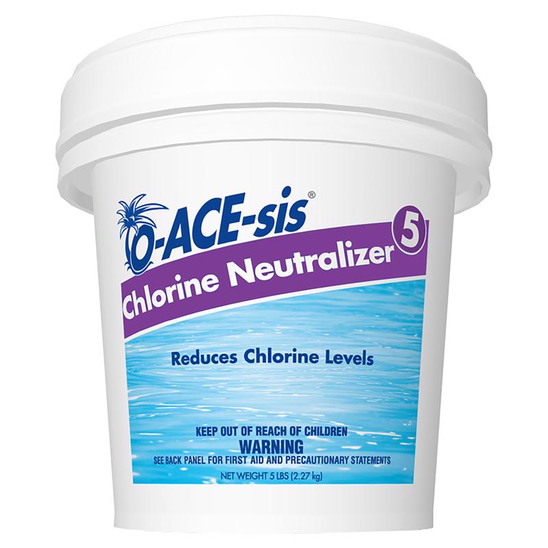 O-ACE-sis Granule Chlorine Neutralizer 5 lb (Pack of 8)