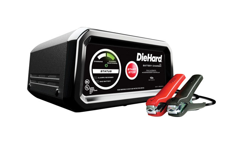 DieHard Automatic 12 V 10 amps Battery Charger (Pack of 2)