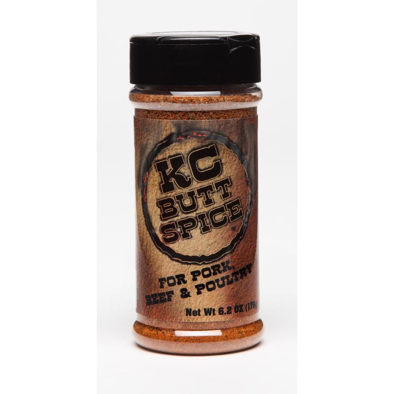 KC Butt Spice Sazón ahumado y dulce 12.25 oz (Paquete de 6)