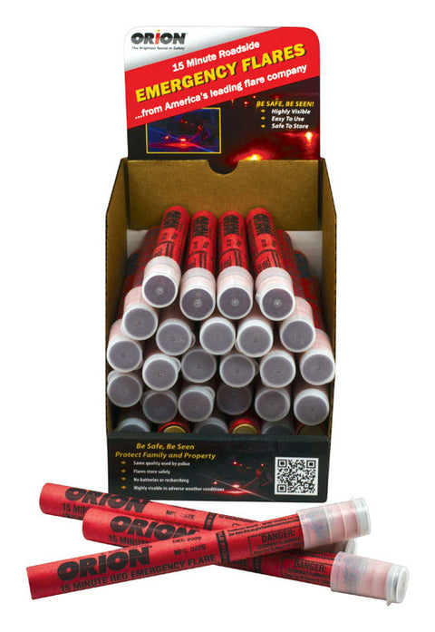 Orion 1 pc Safety Flares (Pack of 36)