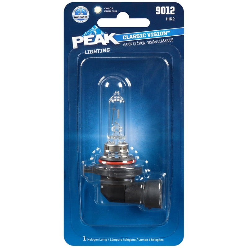 Bombilla automotriz Peak Classic Vision halógena de luces altas/bajas 9012 HIR2