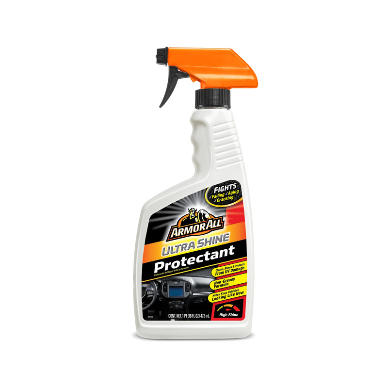 Armor All Ultra Shine Plastic/Rubber/Vinyl Protectant Spray 16 oz (Pack of 5)