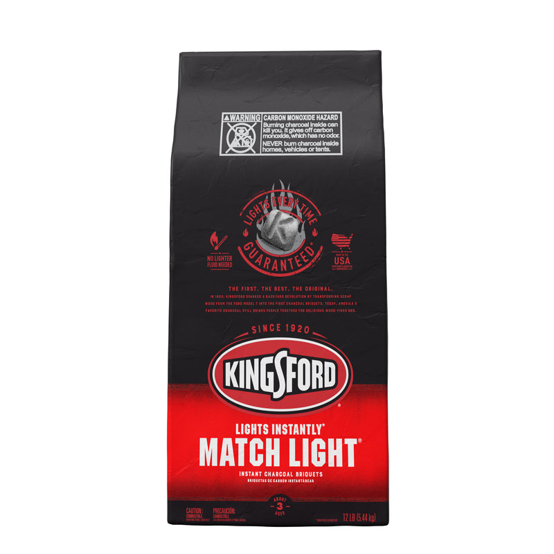 Briquets de carbón Kingsford Match Light 12 lb