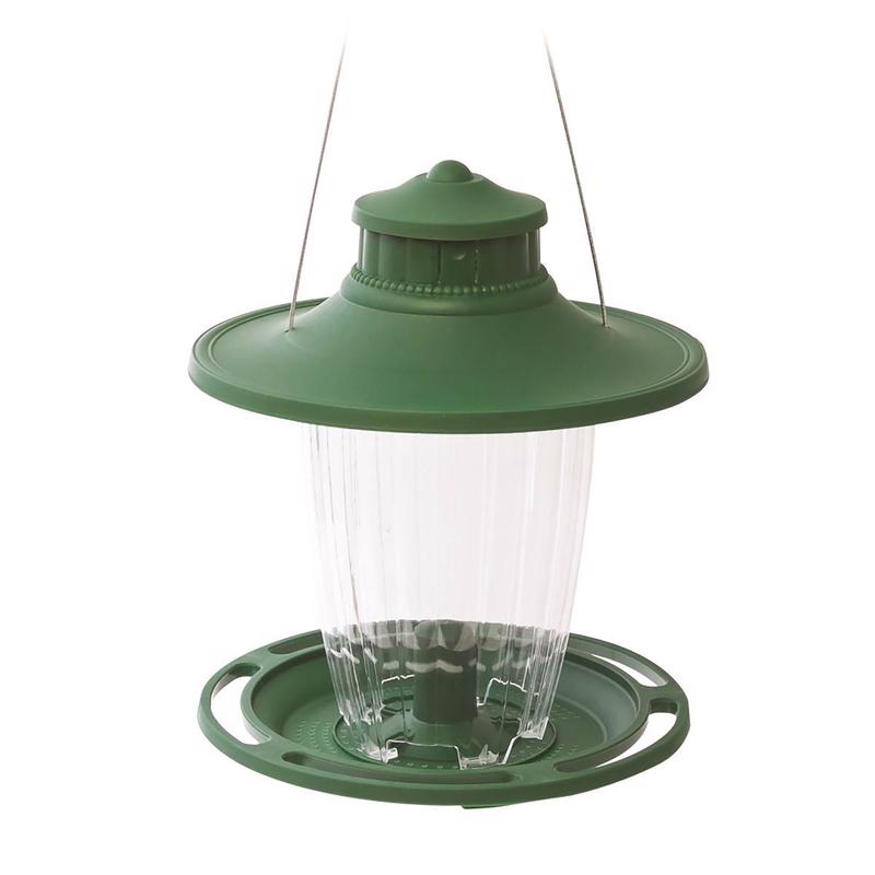 Stokes Select Wild Bird 3.8 lb Plastic Lantern Bird Feeder 5 ports (Pack of 4)