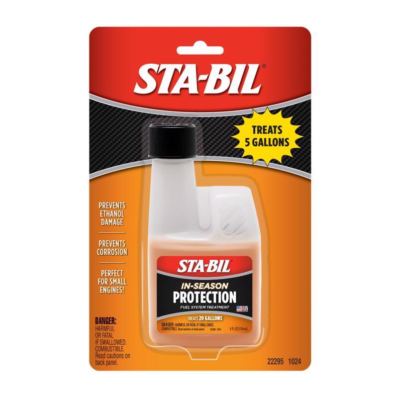 Estabilizador de combustible de etanol/gasolina para uso durante la temporada STA-BIL, 4 oz