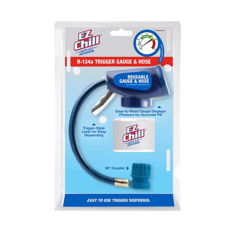 Manómetro y manguera para aire acondicionado EZ Chill, 1 pieza