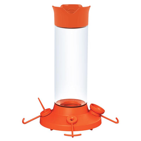 Perky-Pet Oriole 30 oz Glass/Plastic Nectar Bird Feeder 4 ports (Pack of 4)