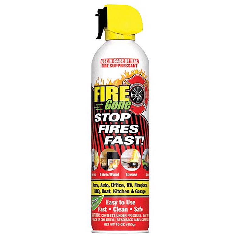 Fire Gone 16 oz Fire Suppressor For Household (Pack of 6)