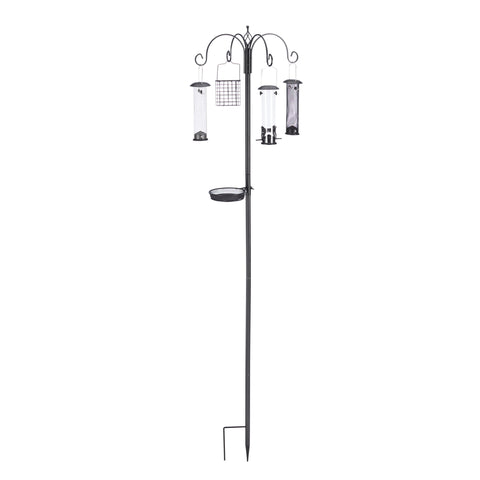 North States 84 in. H Bird Feeder Pole