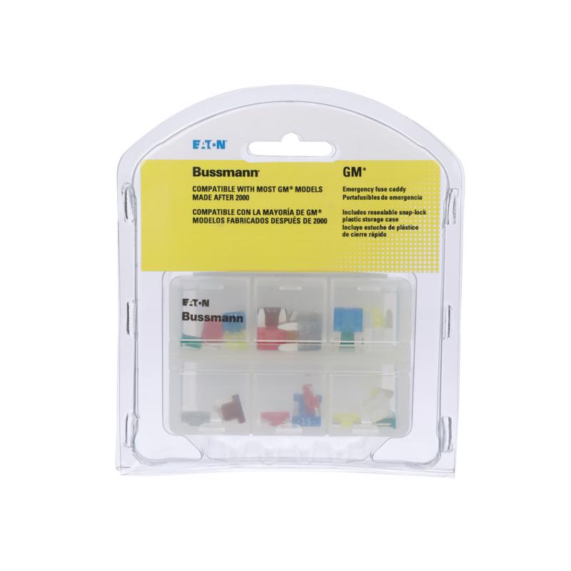 Kit surtido de fusibles de emergencia Bussmann ATM, paquete de 24