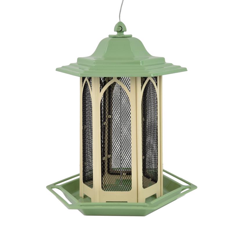 Perky-Pet Wild Bird and Finch 3.5 lb Metal/Plastic Gazebo Bird Feeder (Pack of 2)