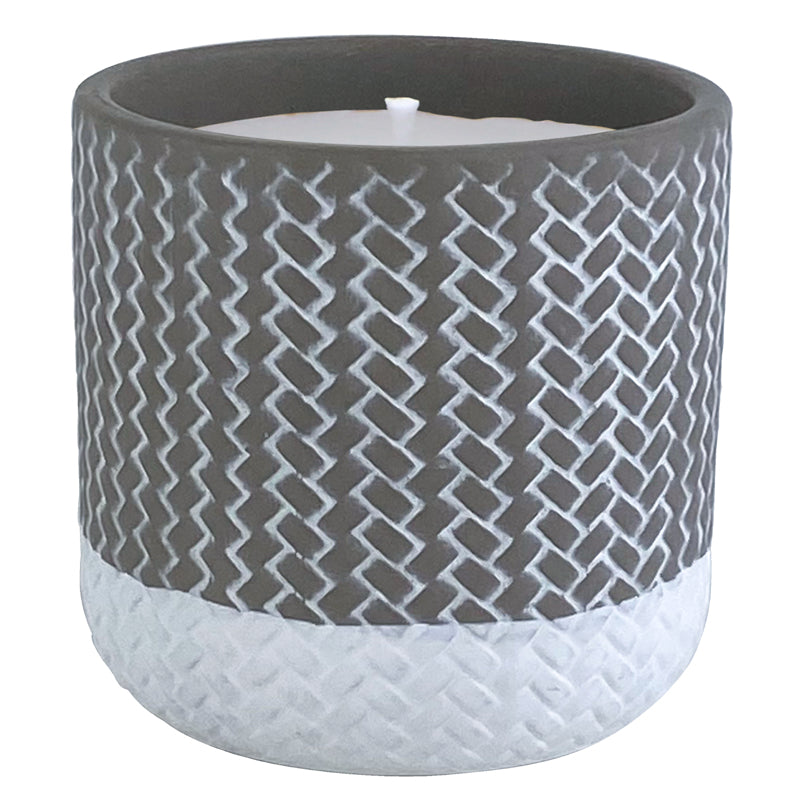 Trendspot Assorted Ceramic 4 in. H X 4 in. L X 4 in. W Reed Citronella Candle (Pack of 9)