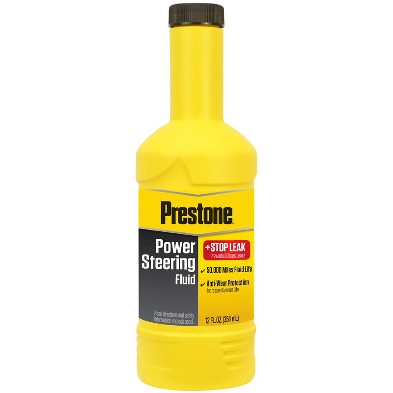 Prestone Power Steering Fluid/Stop Leak 12 oz (Pack of 12)