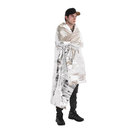 Coghlan's Silver Survival Blanket 6.000 in. H X 52-1/2 in. W X 82-1/2 in. L 1 pk