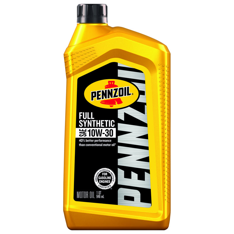 Aceite de motor sintético Pennzoil 10W-30 para gasolina, 1 pinta, 1 unidad (paquete de 6)