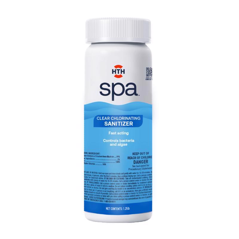 HTH Spa Powder Chlorinating Sanitizer 2.25 lb (Pack of 6)