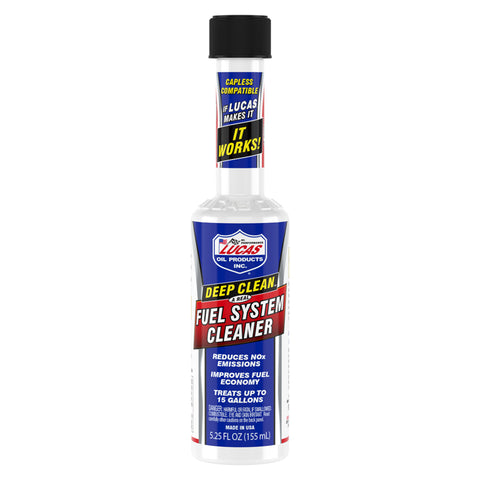 Lucas Oil Products Deep Clean Gasoline Fuel Treatment 5.25 oz