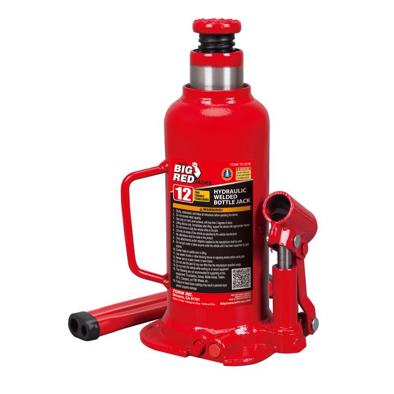 Gato hidráulico de botella automotriz Torin Big Red de 24,000 lb