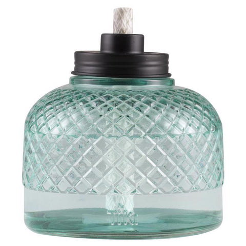 TIKI Blue Glass 5.80 in. Tabletop Torch 1 pc (Pack of 6)
