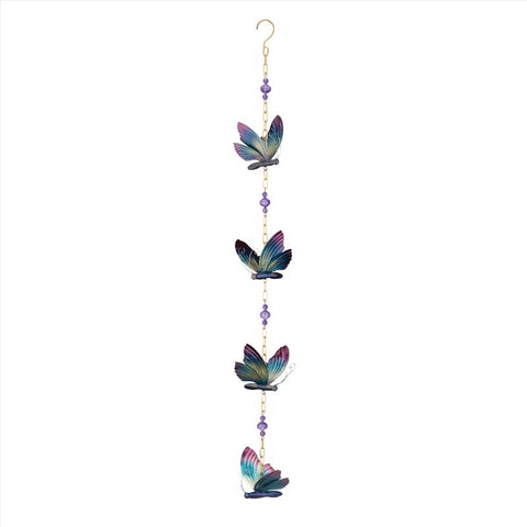 Regal Art & Gift Multicolored Acrylic/Glass/Metal 41 in. H X 4.75 in. L X 4.5 in. W Hanging Ornament (Pack of 2)