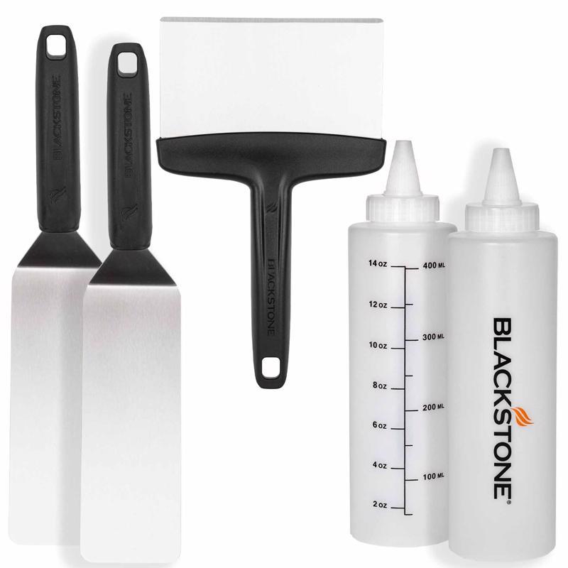 Blackstone Stainless Steel Silver Griddle Tool Set 5 pc (Pack of 4)