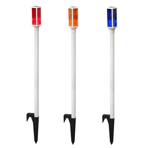 Alpine Multicolored Plastic/Resin 42 in. H X 2 in. L X 2 in. W Driveway Marker Set Outdoor Garden St (Pack of 24)