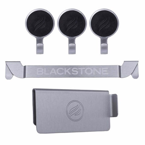 Soporte para utensilios de plancha Blackstone Gray, 5 piezas