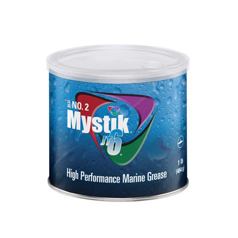 Grasa marina Mystik JT6 de 16 oz (Paquete de 12)