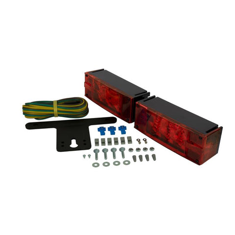 Hopkins Amber/Red Rectangular Trailer Light Kit (Pack of 2)
