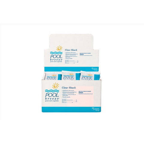 Pool Breeze Pool Care System Granule Shock 1 lb (Pack of 24)