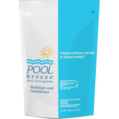 Pool Breeze Granule Stabilizer 5 lb (Pack of 8)