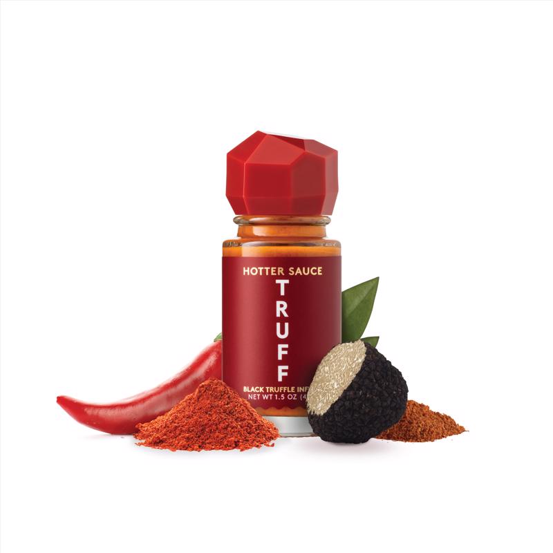 Truff Gluten Free Black Truffle Infused Hotter Sauce 1.5 oz (Pack of 6)