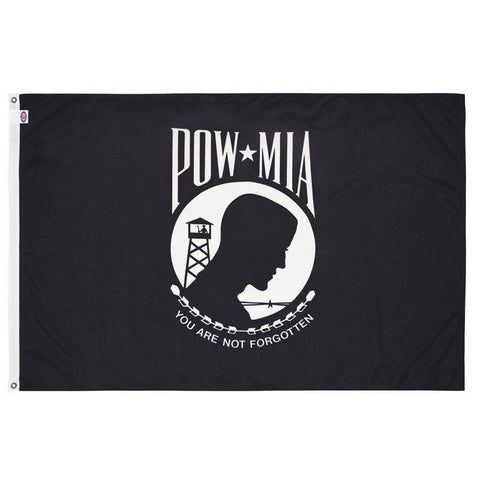 Valley Forge POW-Mia Military Flag 3 ft. W X 5 ft. L