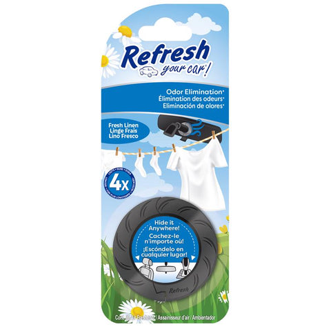 Refresh Your Car! Fresh Linen Air Freshener 1 pk (Pack of 6)