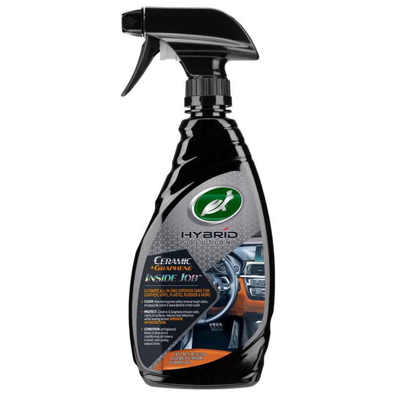 Turtle Wax Hybrid Solutions Limpiador/Protector para Cuero/Caucho/Vinilo Líquido Fresh 16 oz